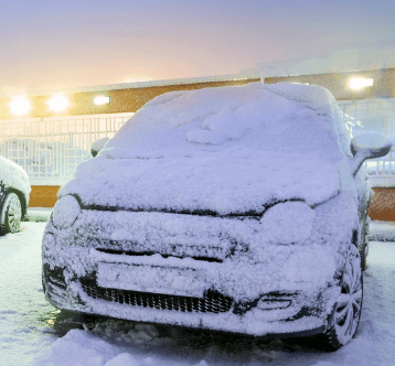 Как разморозить автомобиль в мороз