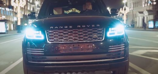 Новый Range Rover в рамках социального дистанцирования