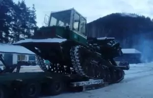 Трелёвочная машина МЛ-107